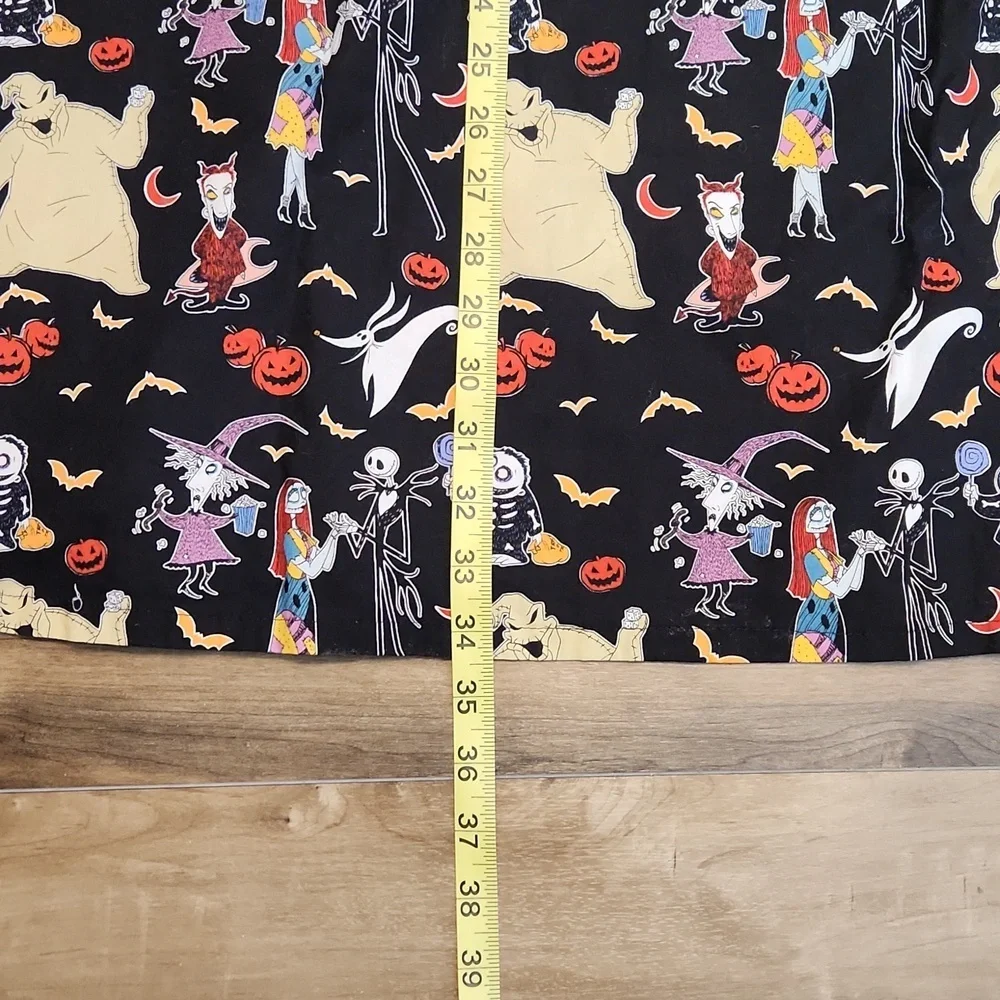 Handmade Nightmare Before Christmas themed skirt plus sized see measurements - Picture 5 of 9
